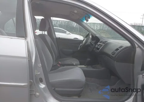 2001 Honda Civic Lx z USA, uszkodzony, nr VIN 2HGES16581H550103